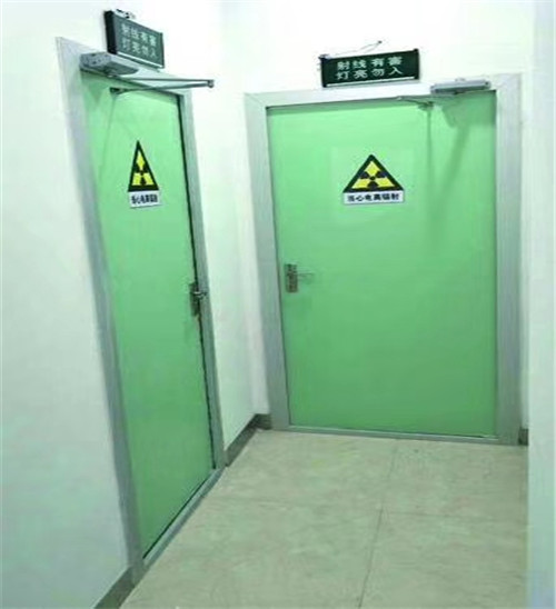 萍乡厂家定制防 辐射铅门 CT室铅门 放射科射线防护施工